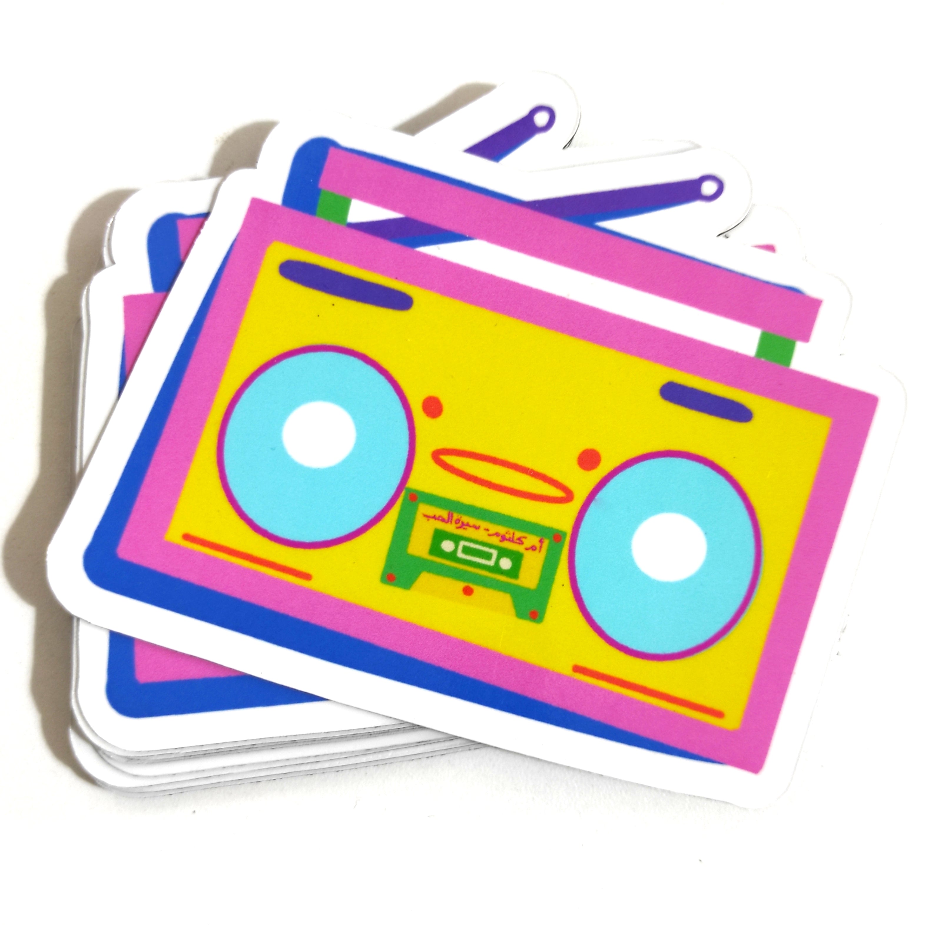 Radio Magnetic Stickers