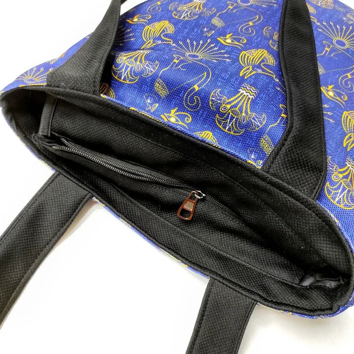 Blue Botanicals Tote Bag