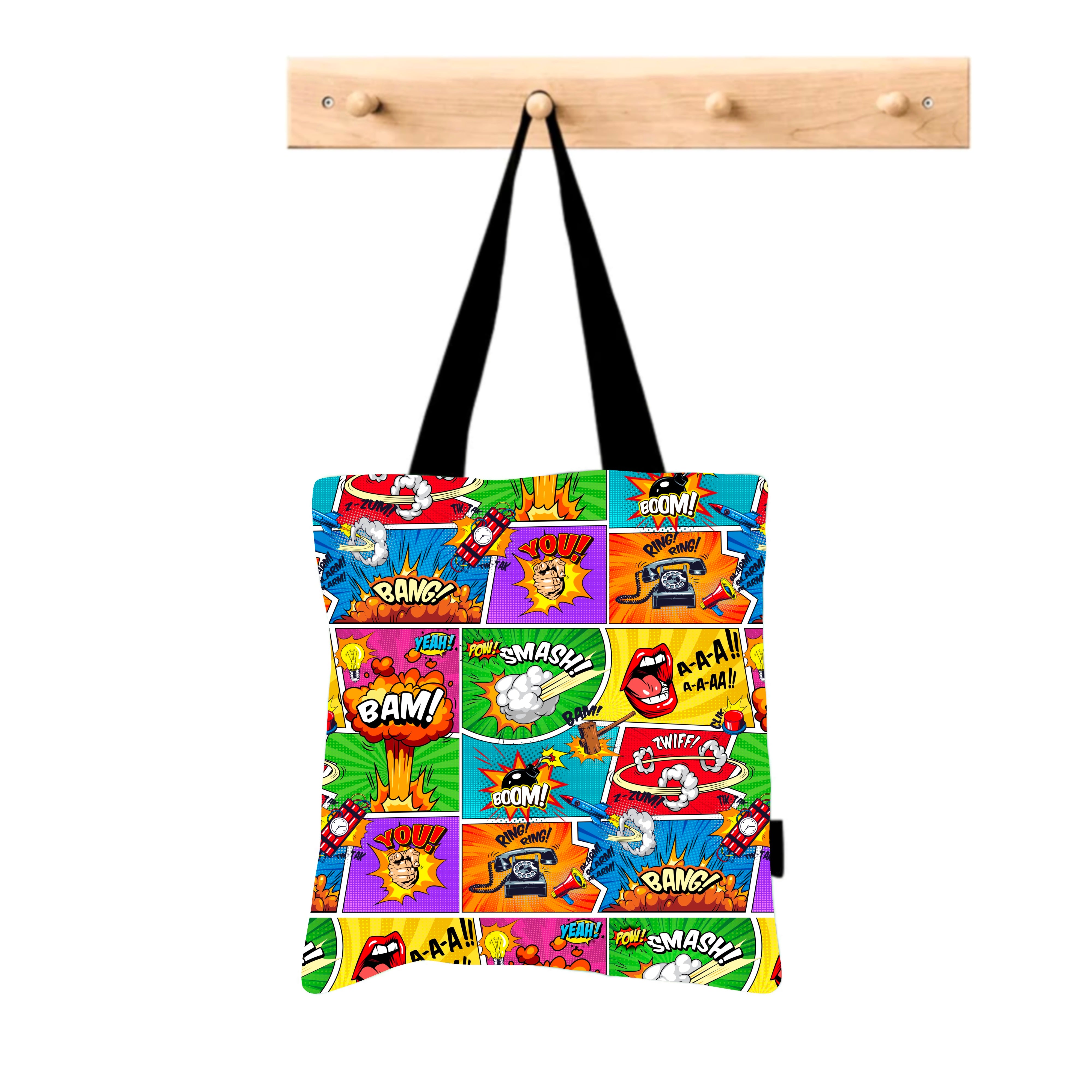 Comix Mania Tote Bag