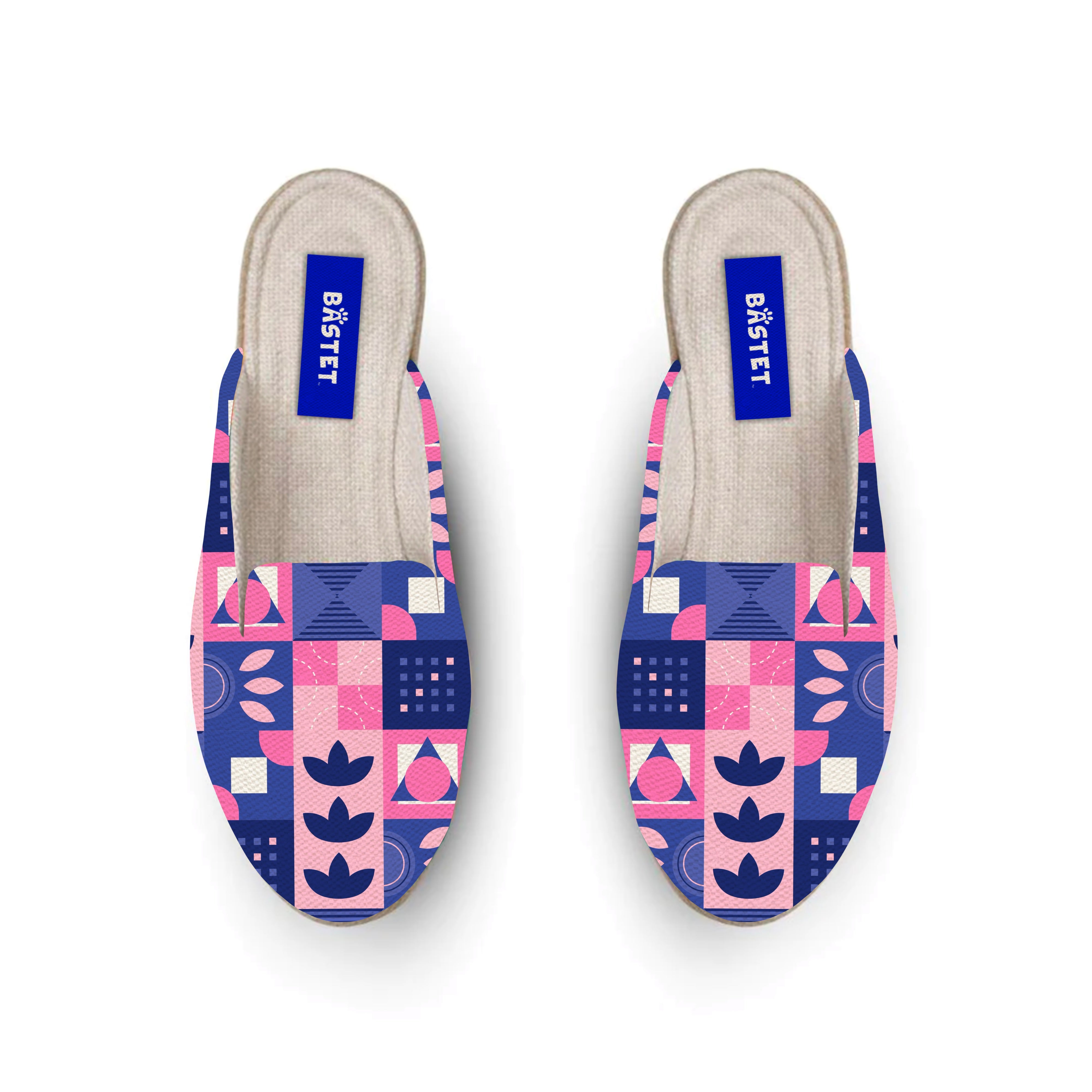 Midnight Blush Mules