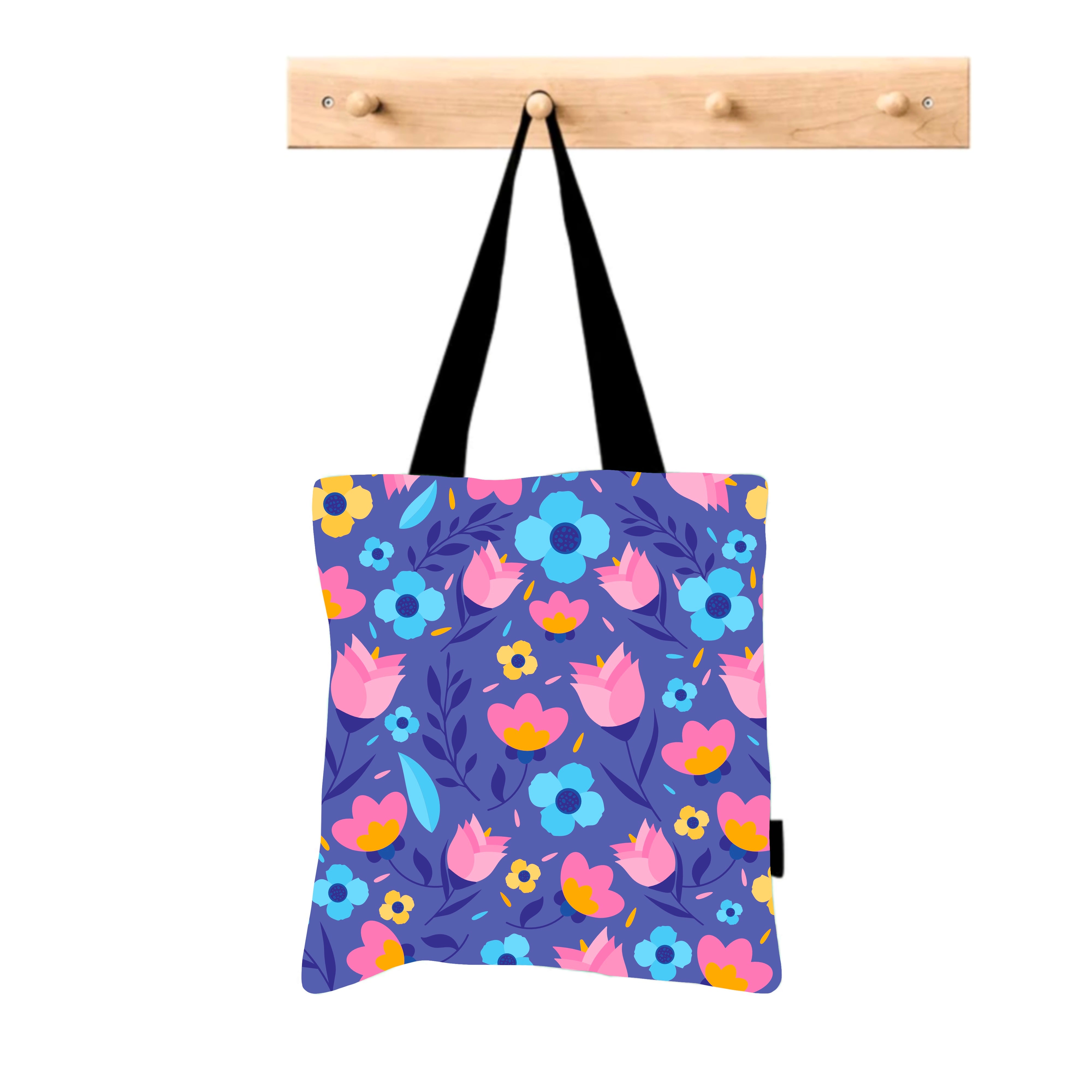 Flowery Tote Bag