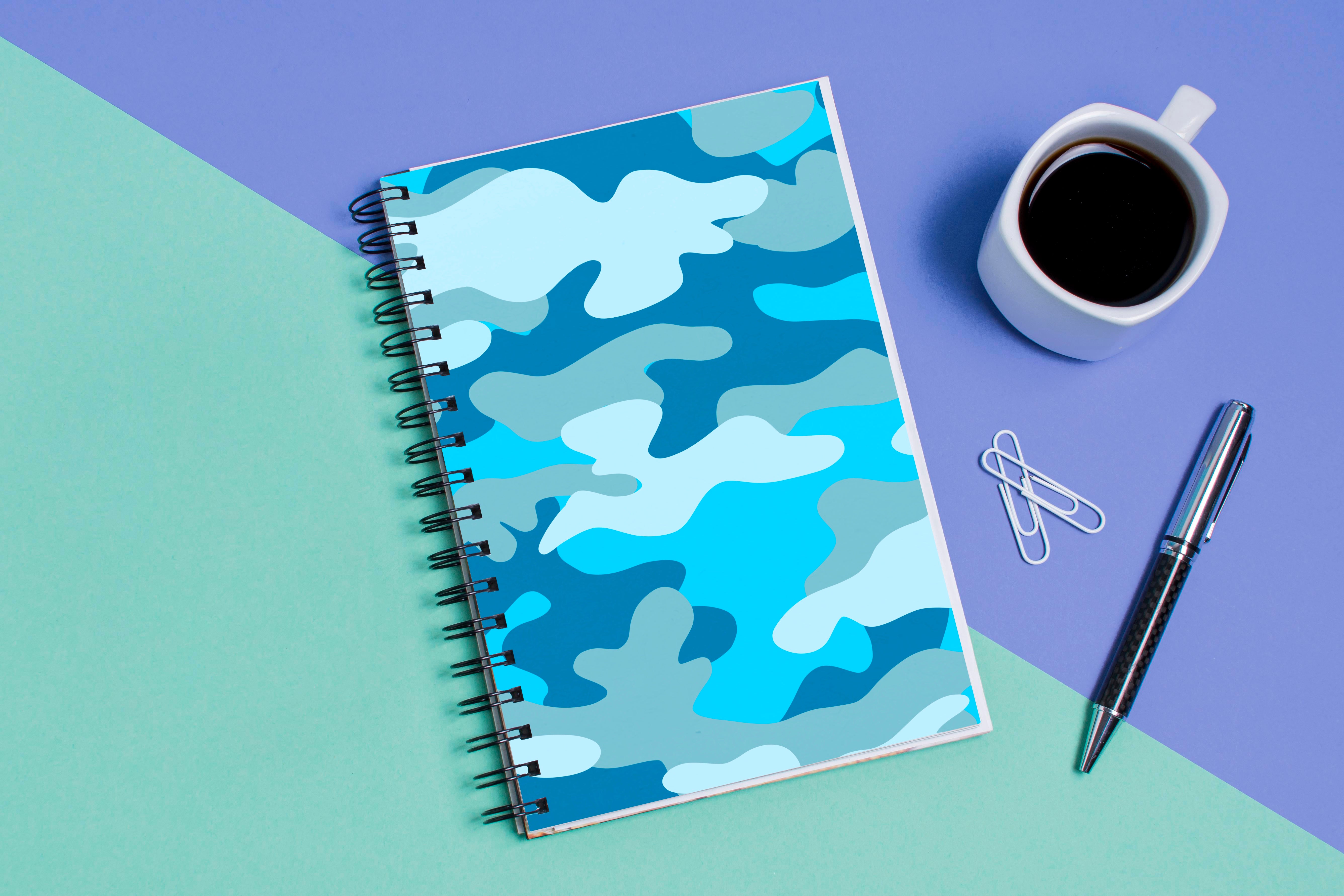 Army Camouflage Notebook