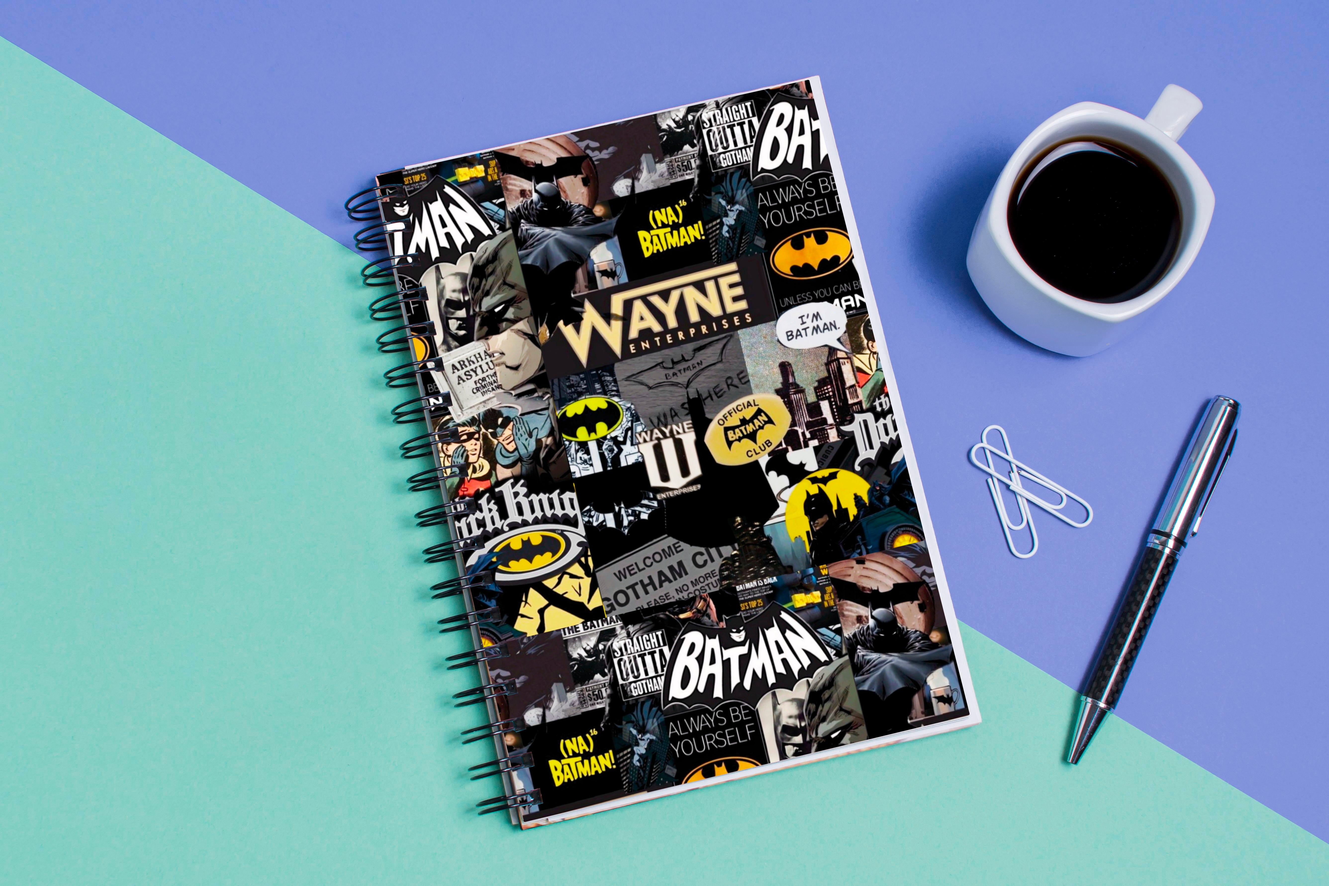 Batman Collage Notebook
