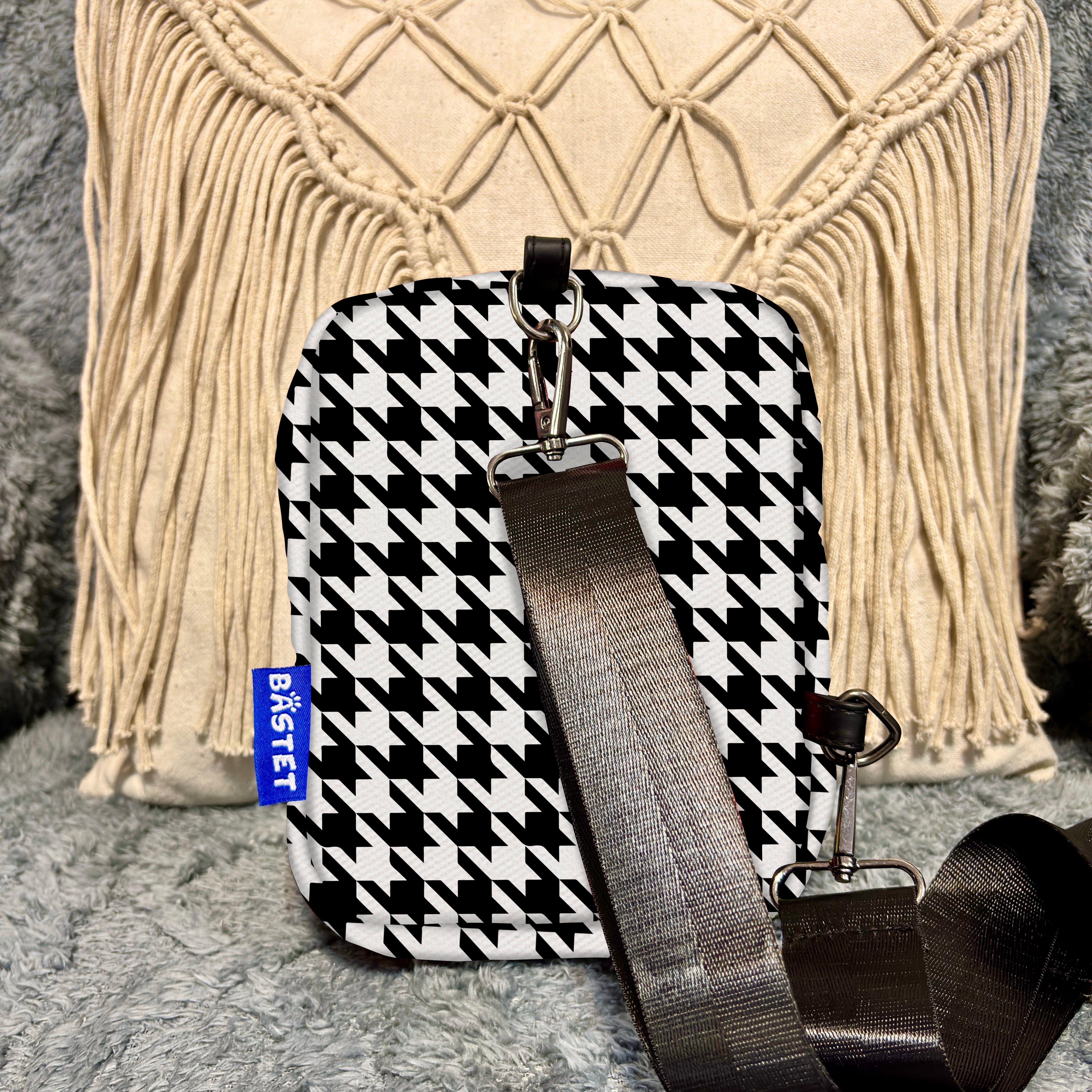 Houndstooth Crossbag