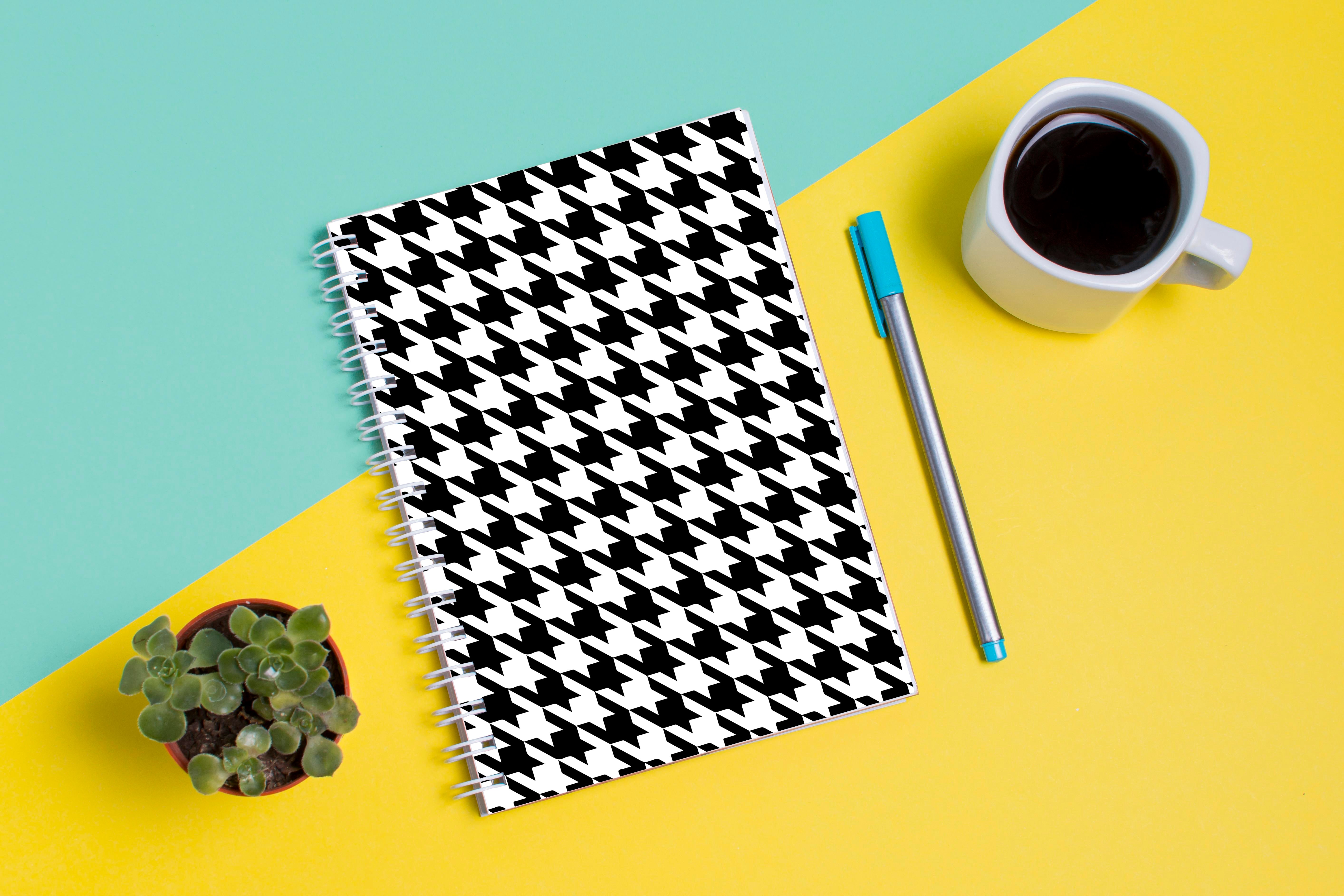 Houndstooth Notebook