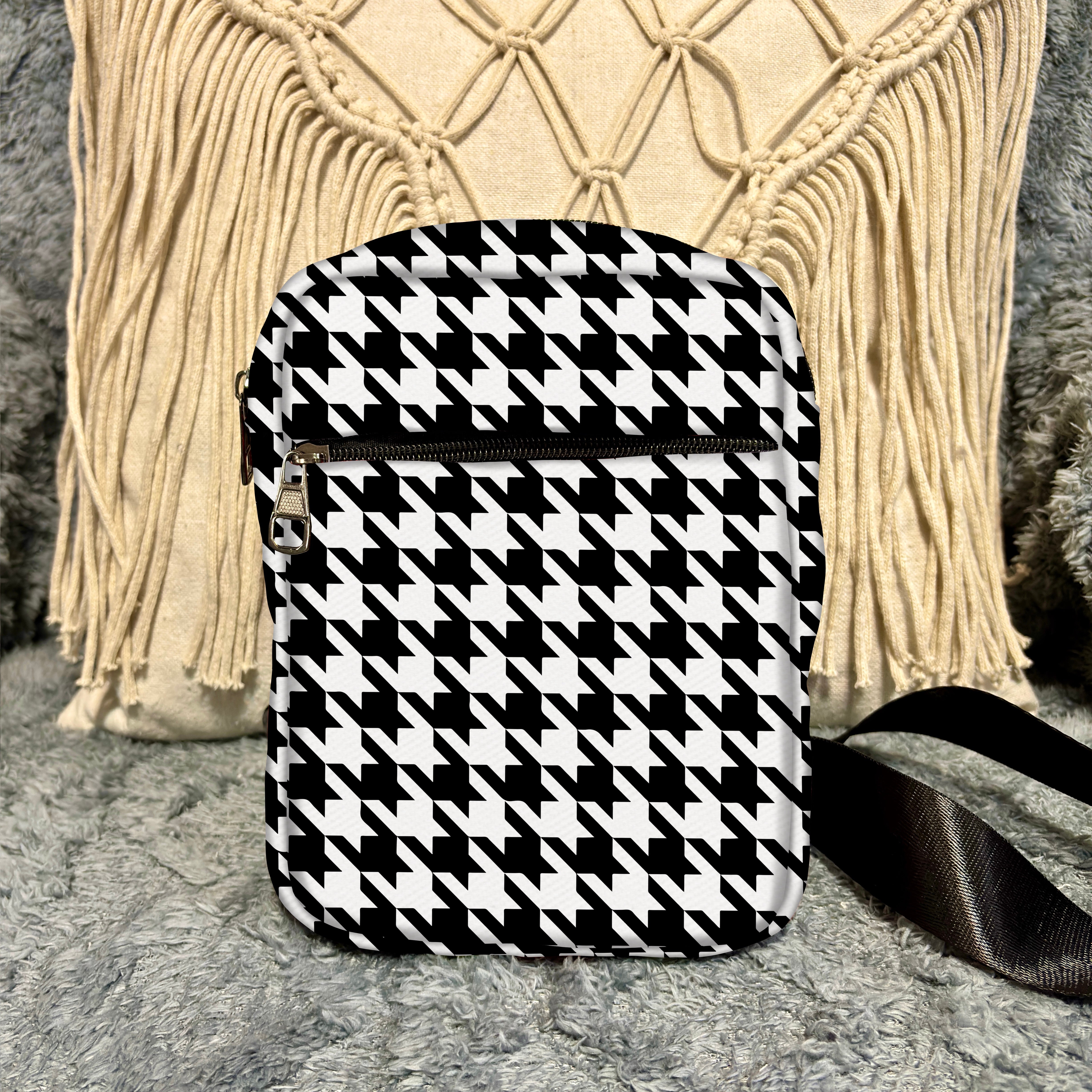 Houndstooth Crossbag