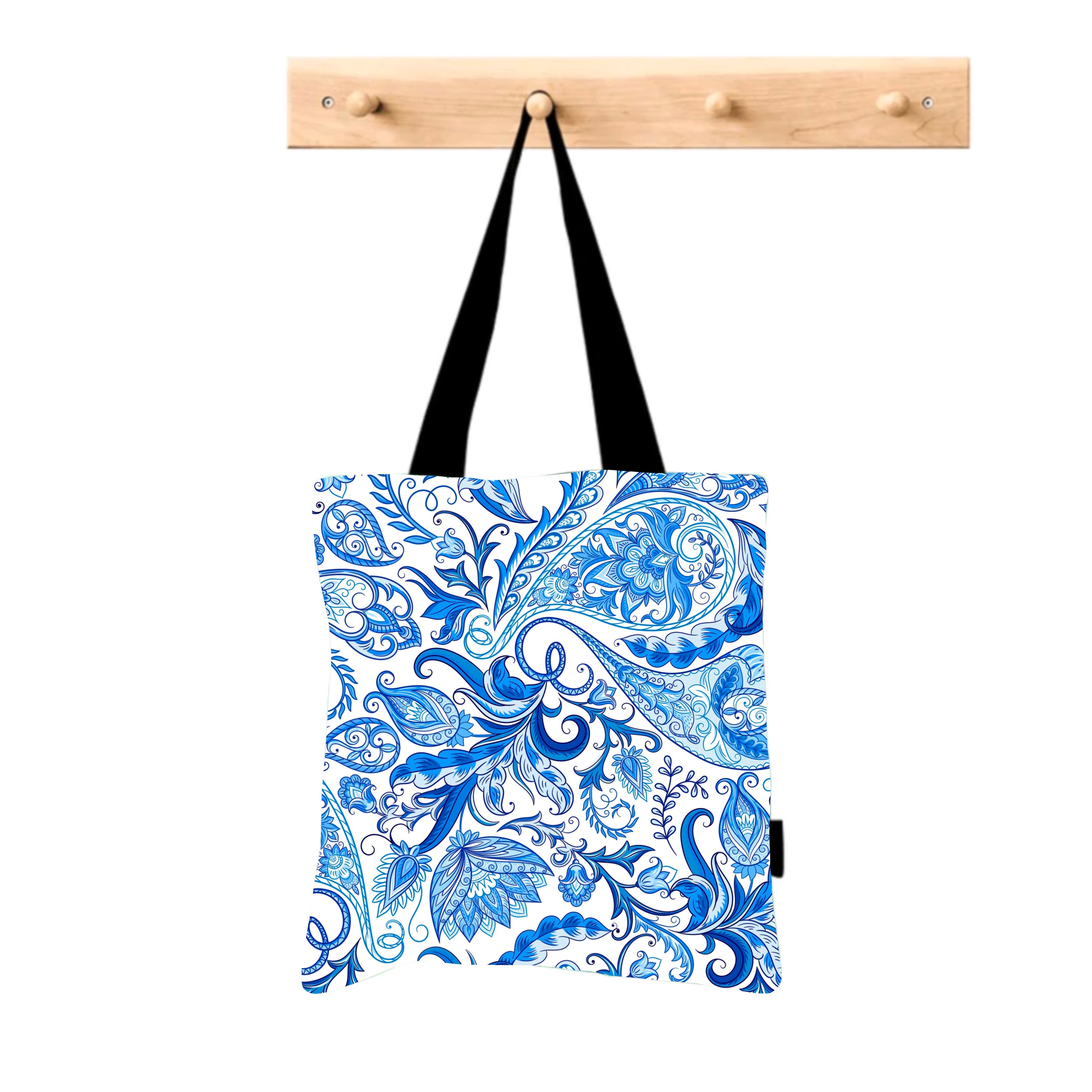 Blue Botanicals Tote Bag