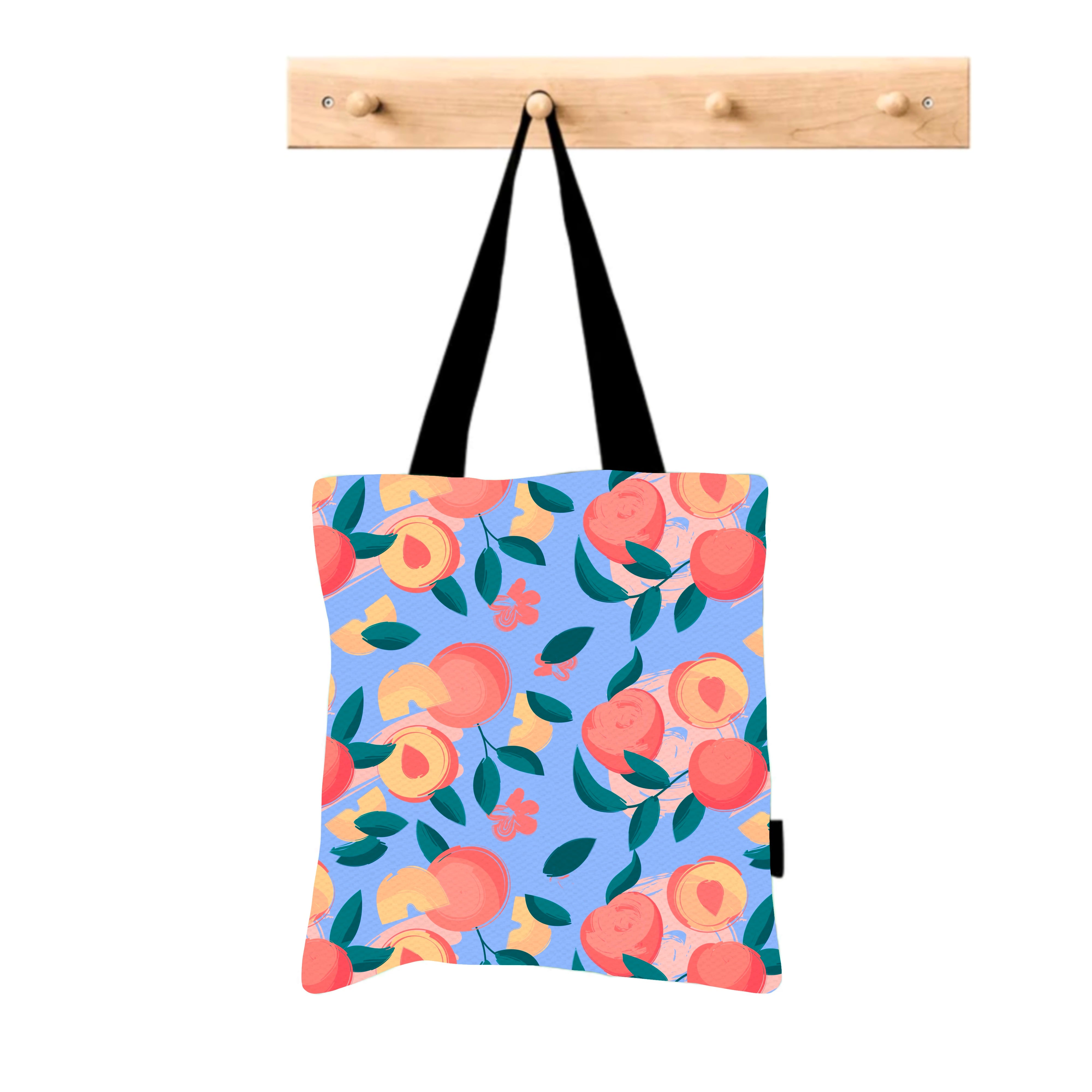 Peachy Breeze Tote Bag