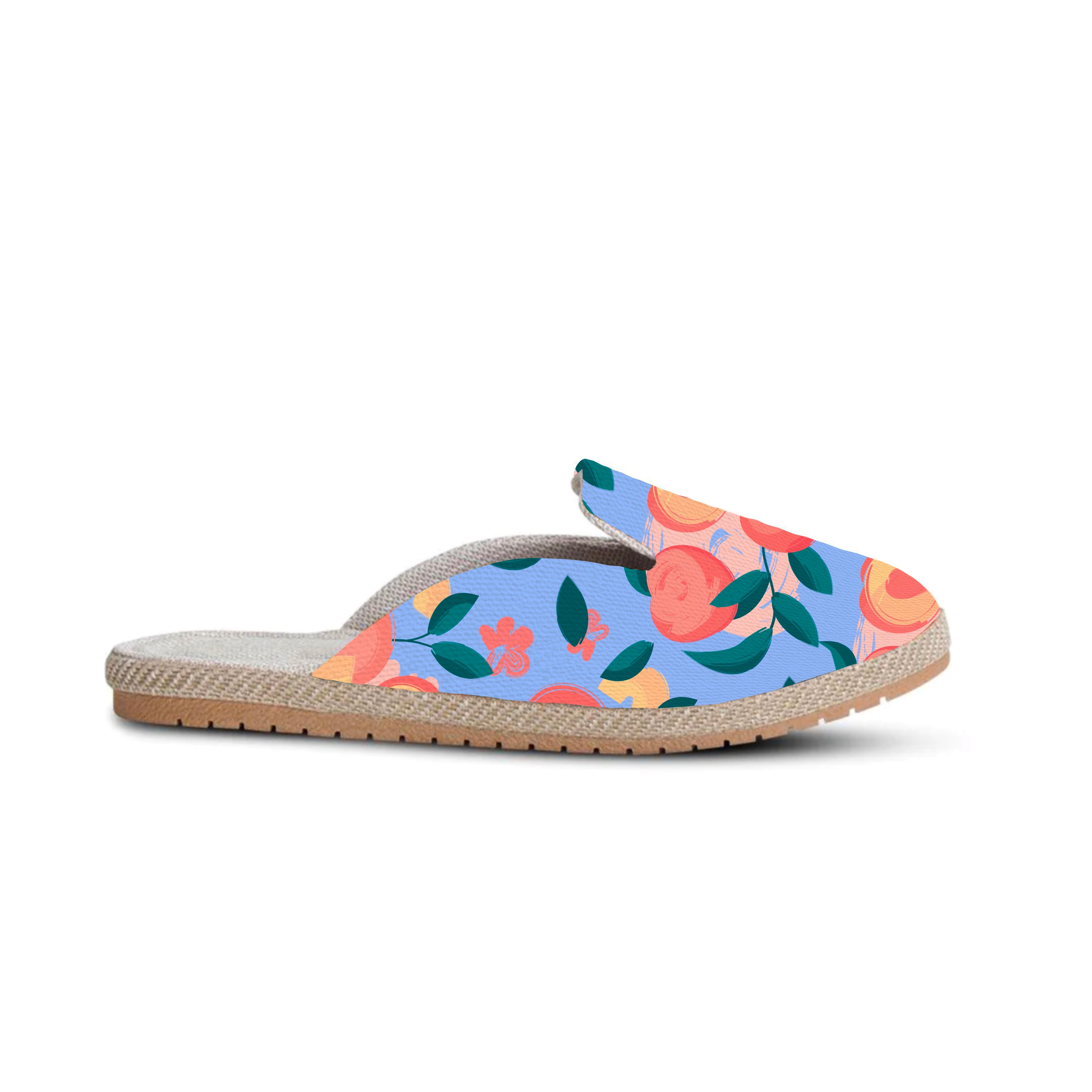 Peachy Breeze Mules
