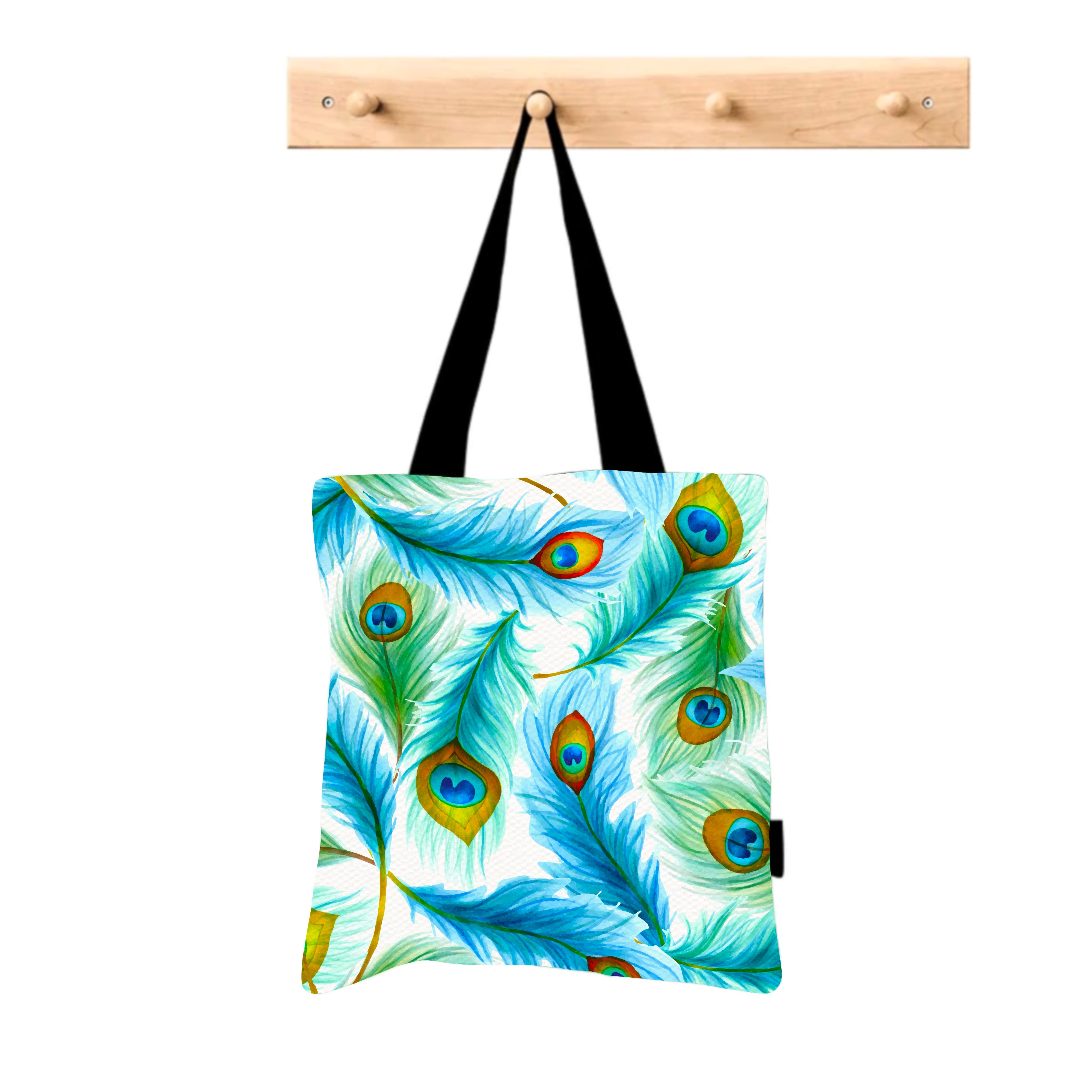 Royal Peacock Tote Bag
