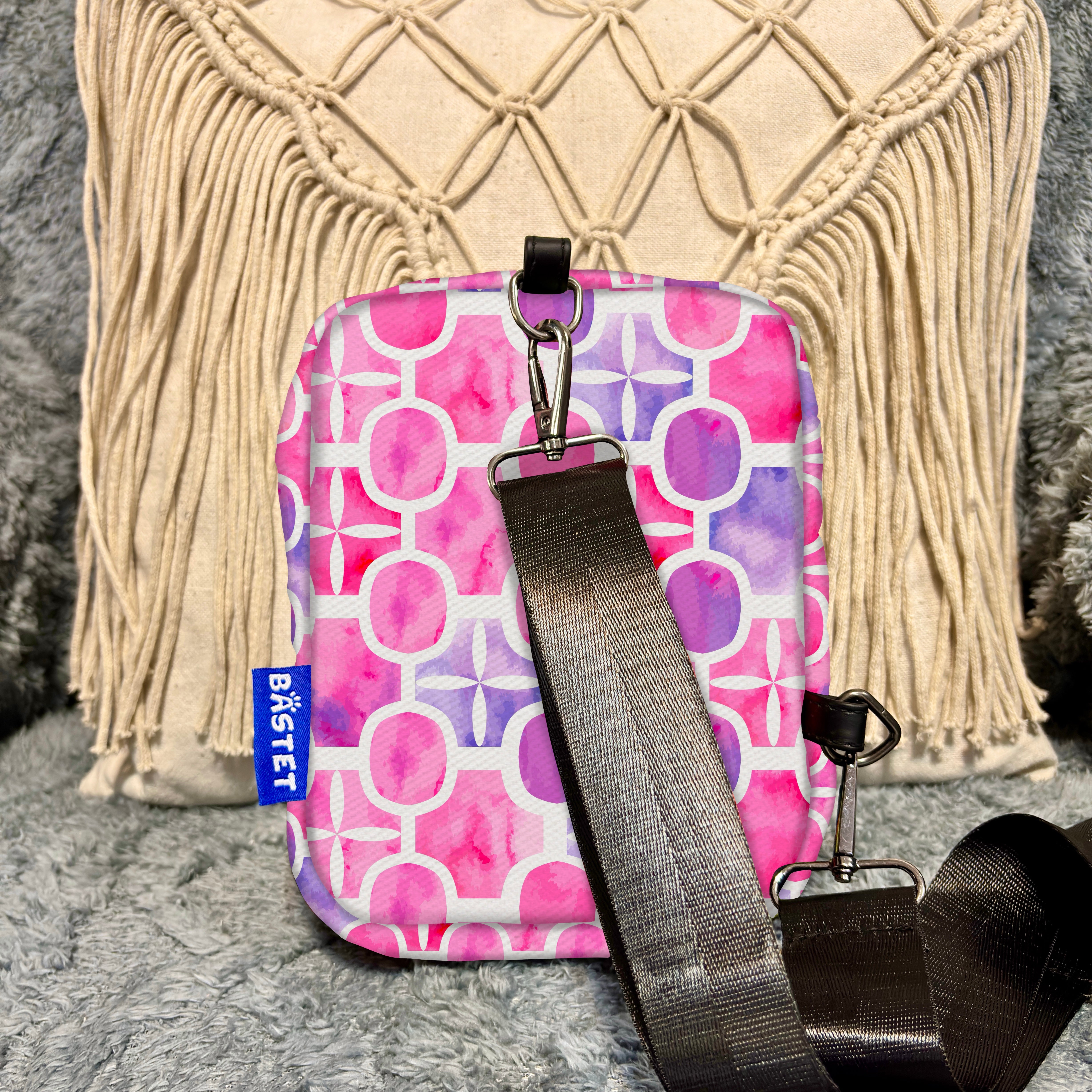 Lavender Tiles Crossbag