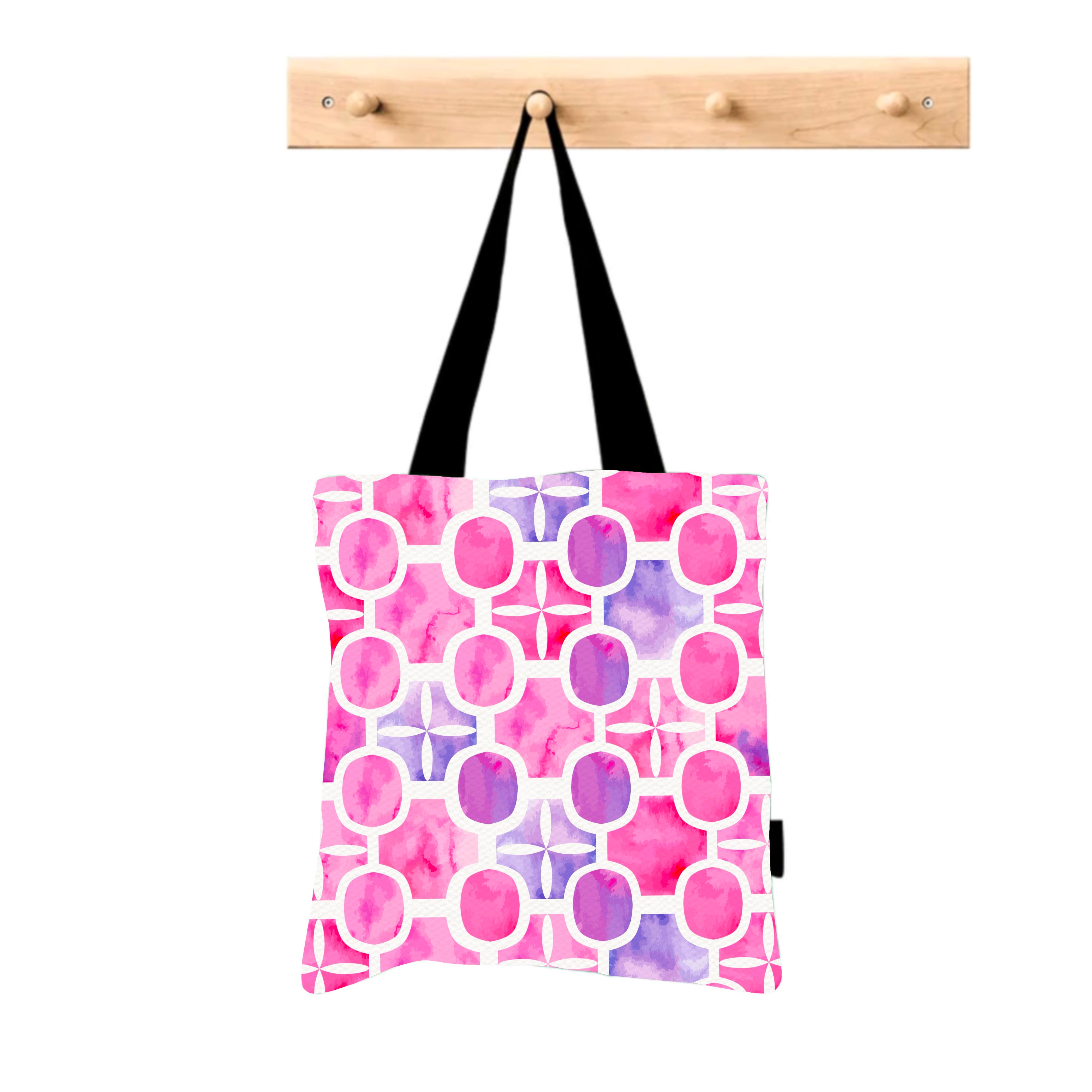 Lavender Tiles Tote Bag