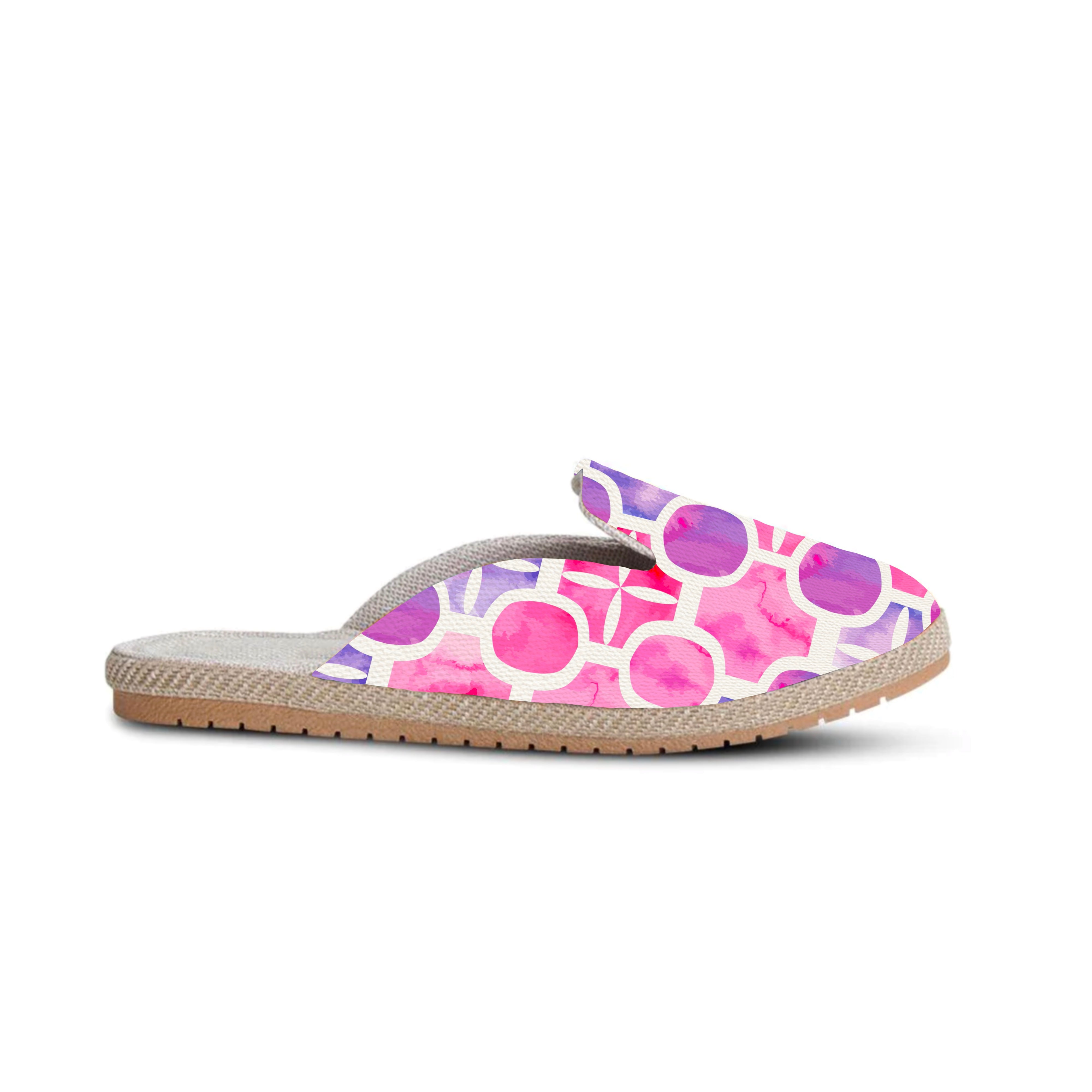 Lavender Tiles Mules