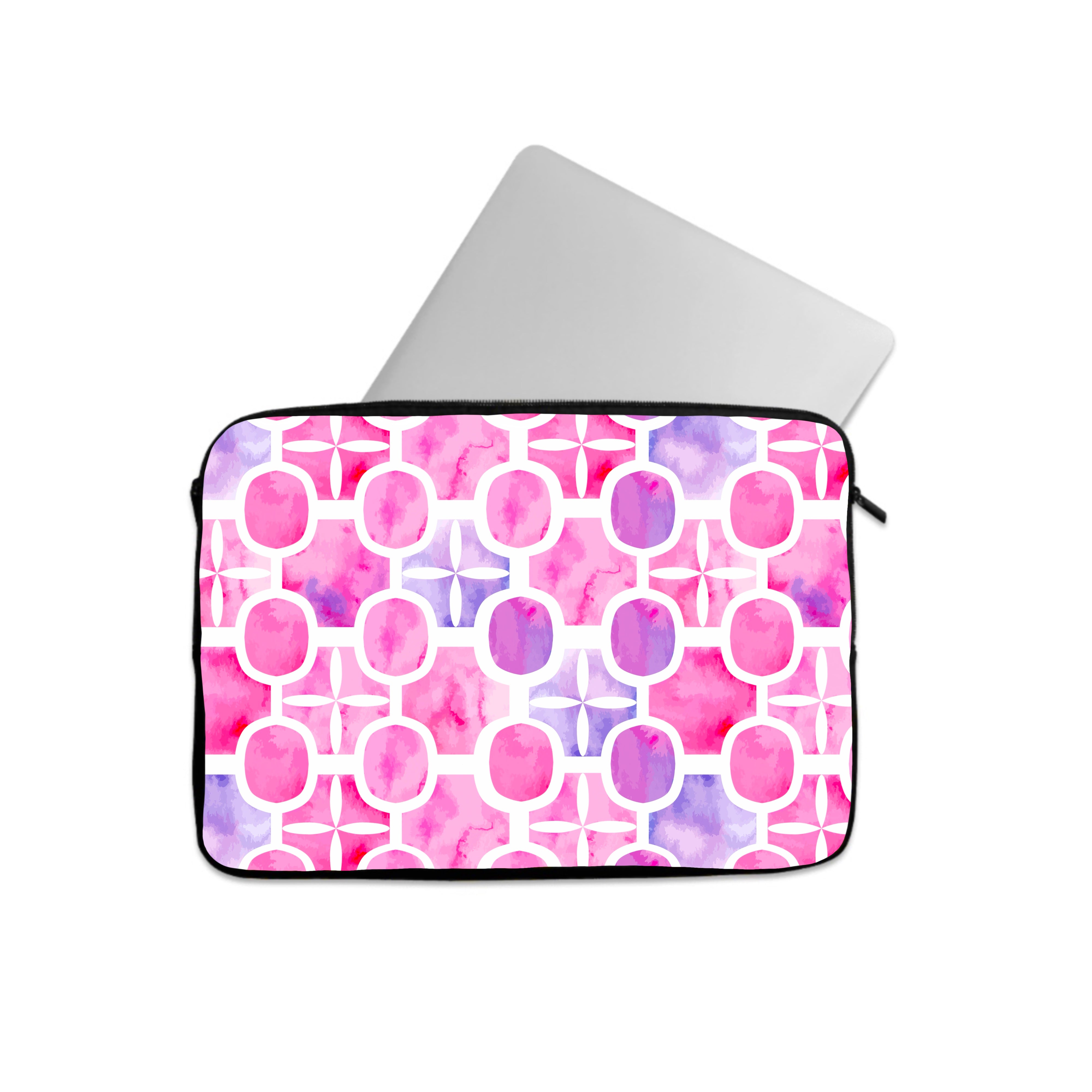 Lavender Tiles Laptop Sleeve
