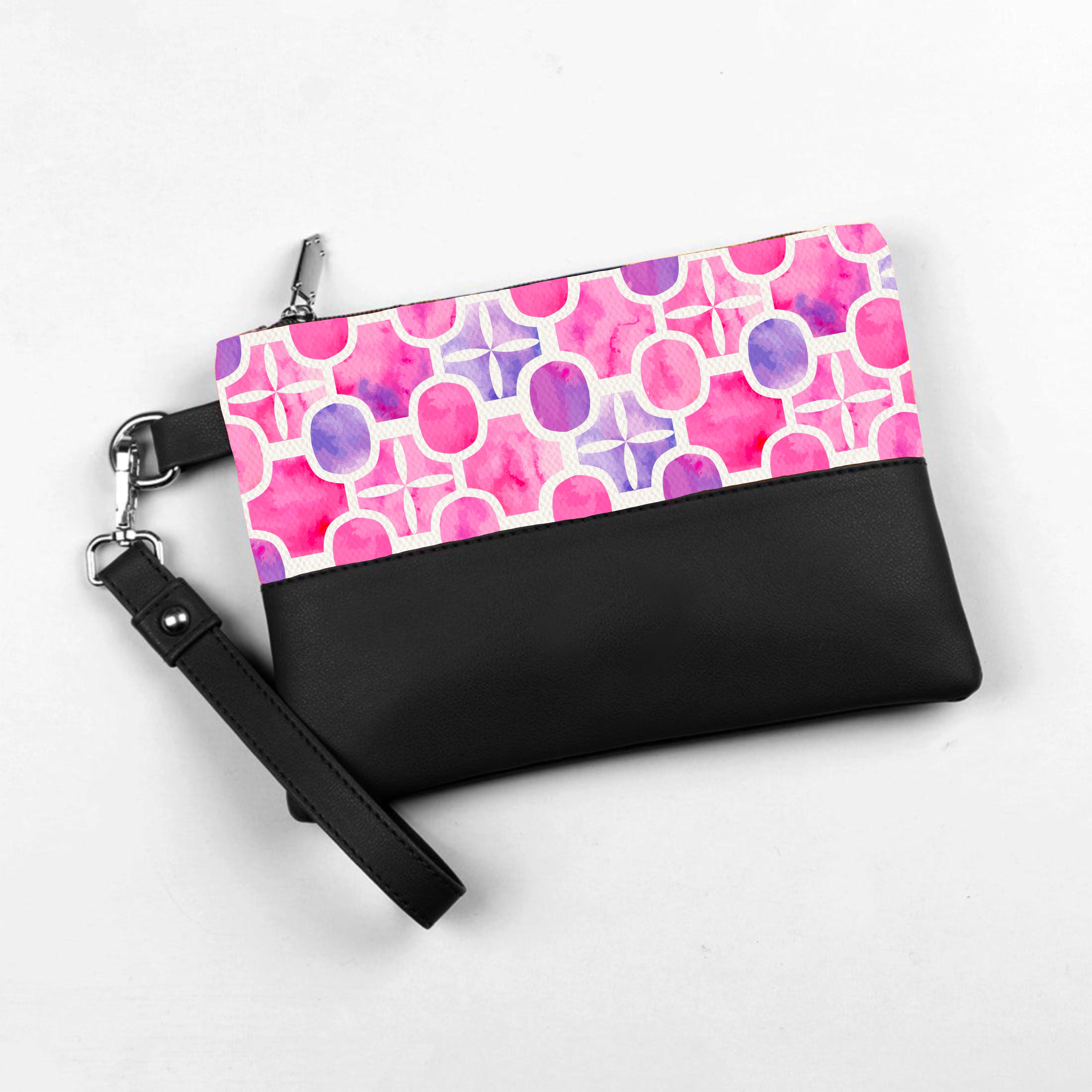 Lavender Tiles Clutch