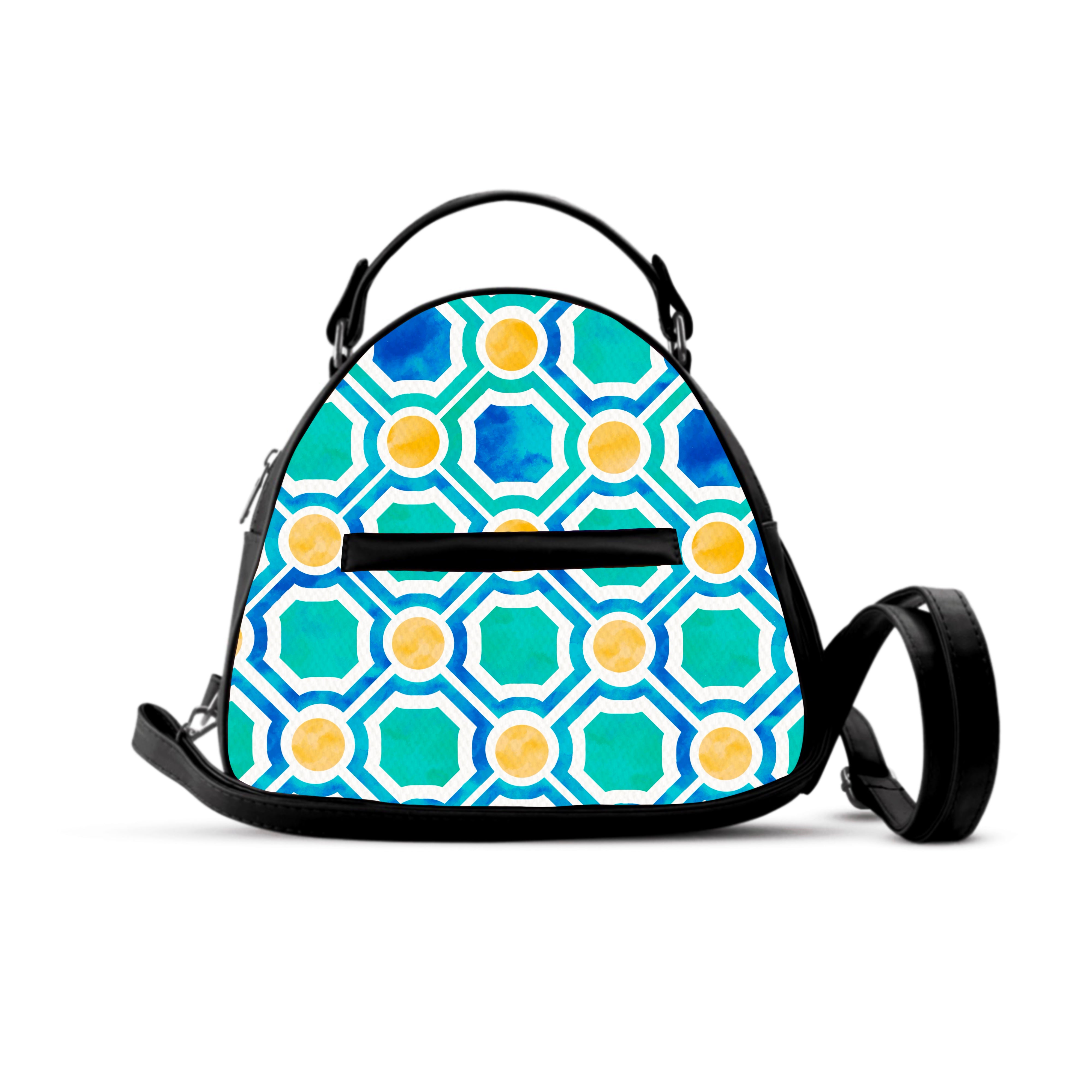 Aqua Mosaic Backpack