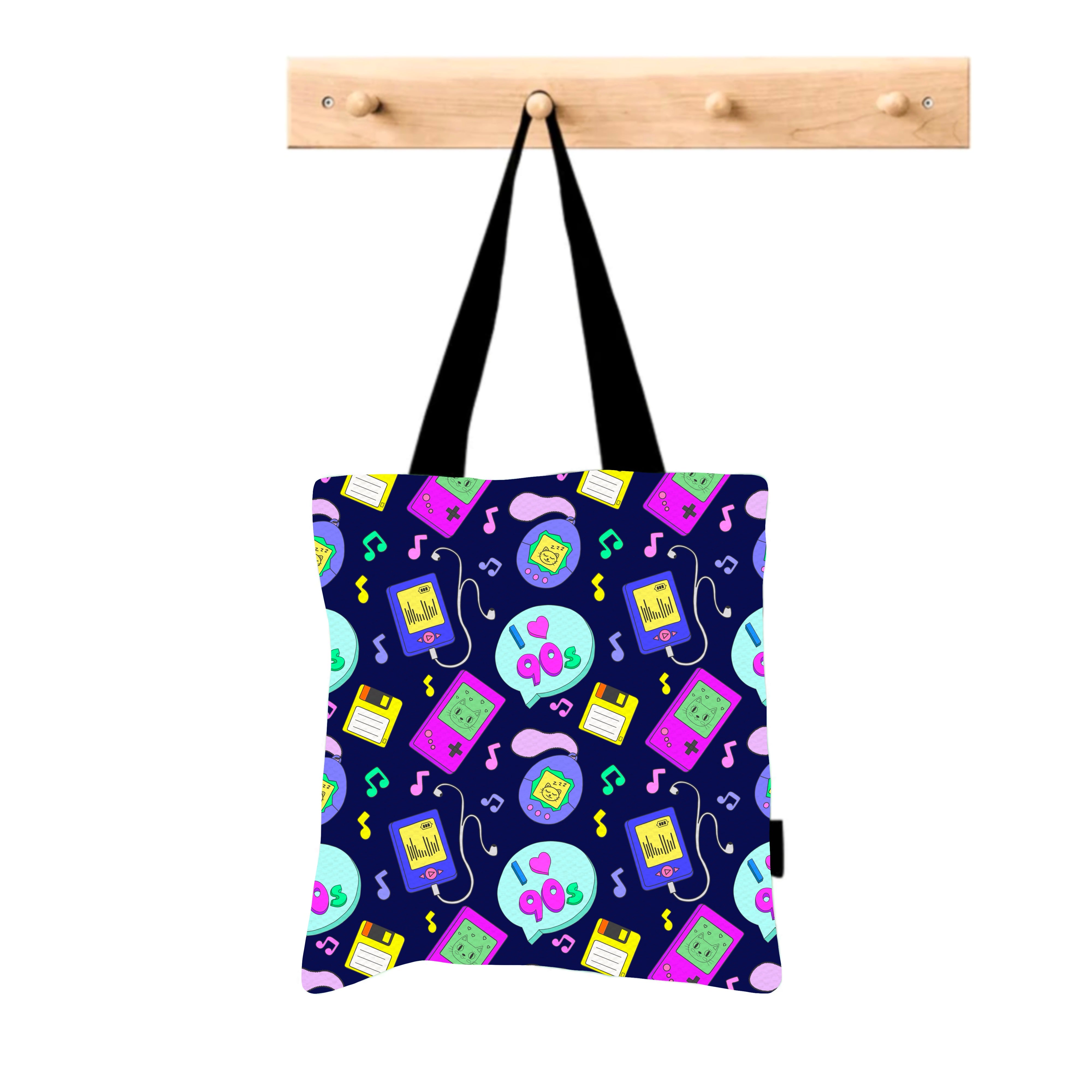 90s Nostalgia Tote Bag