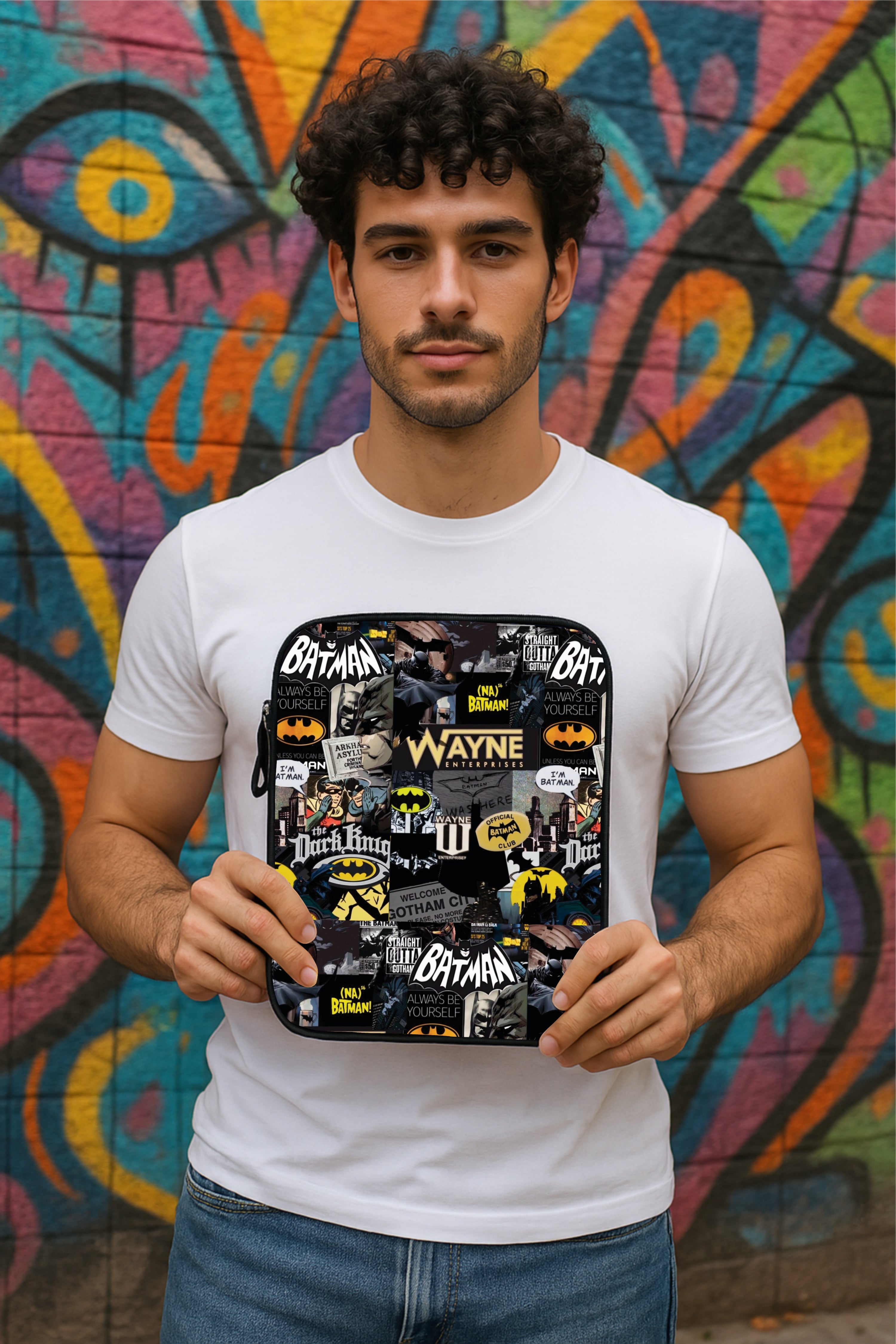 Batman Collage Ipad Cover