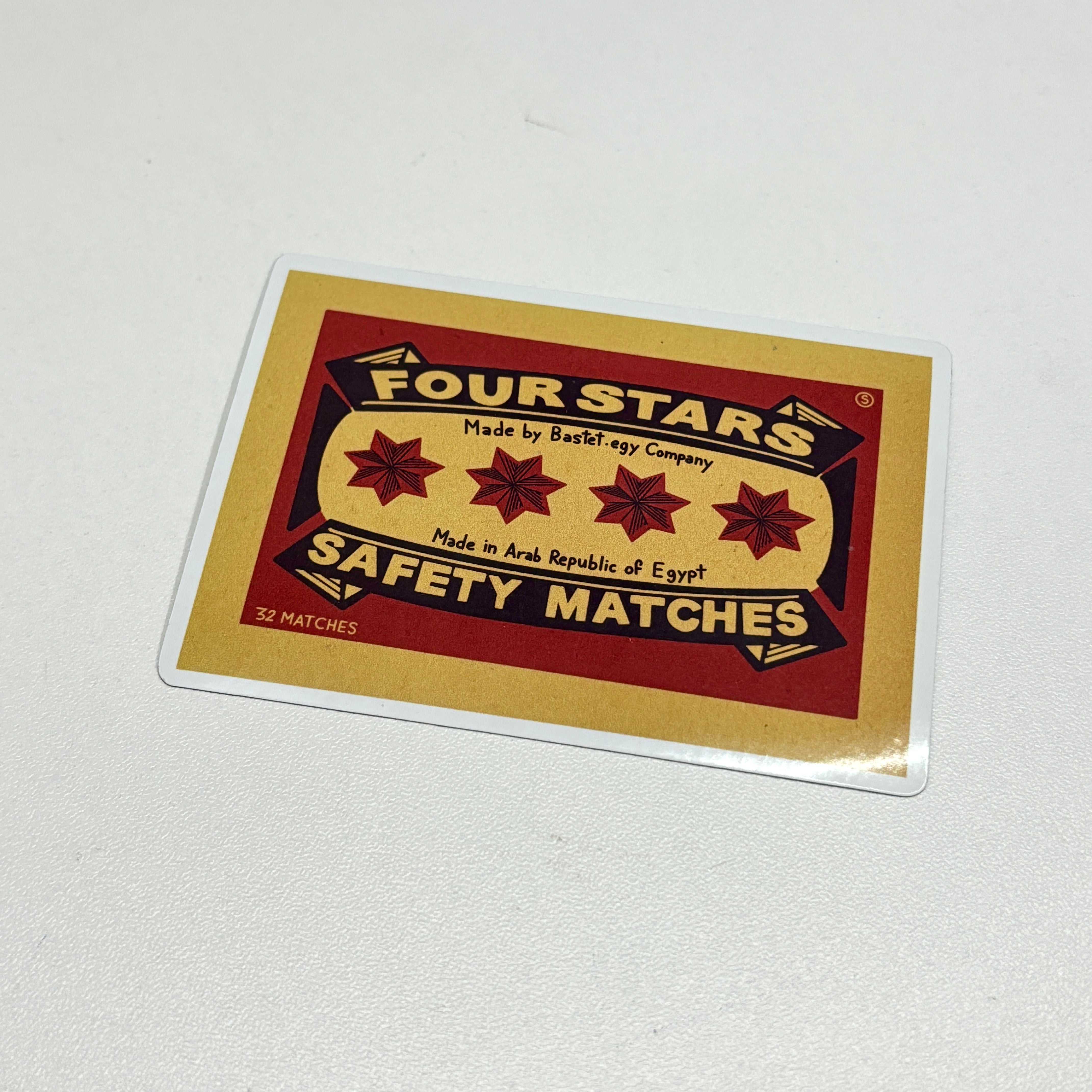 Four Stars Magnetic Stickers