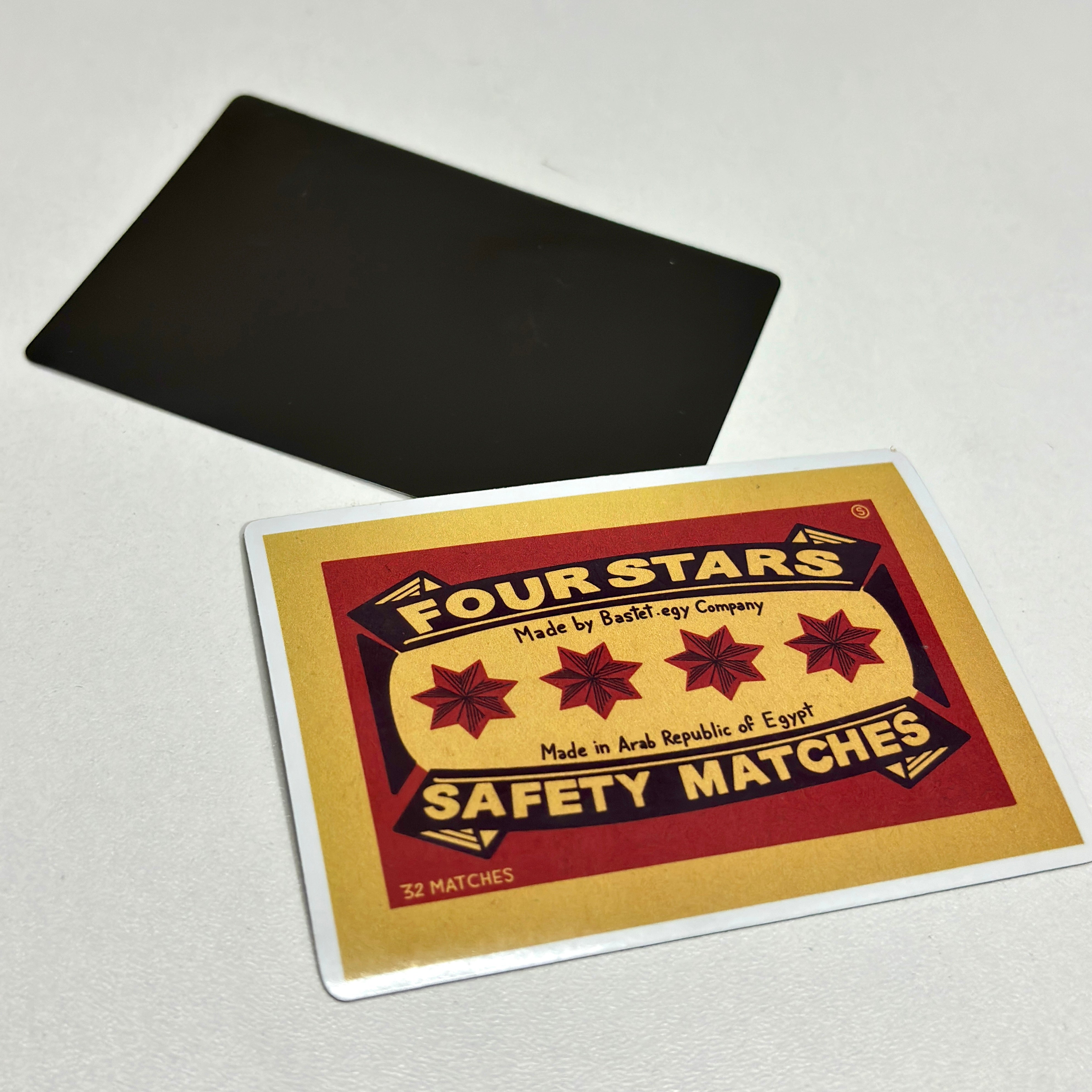 Four Stars Magnetic Stickers