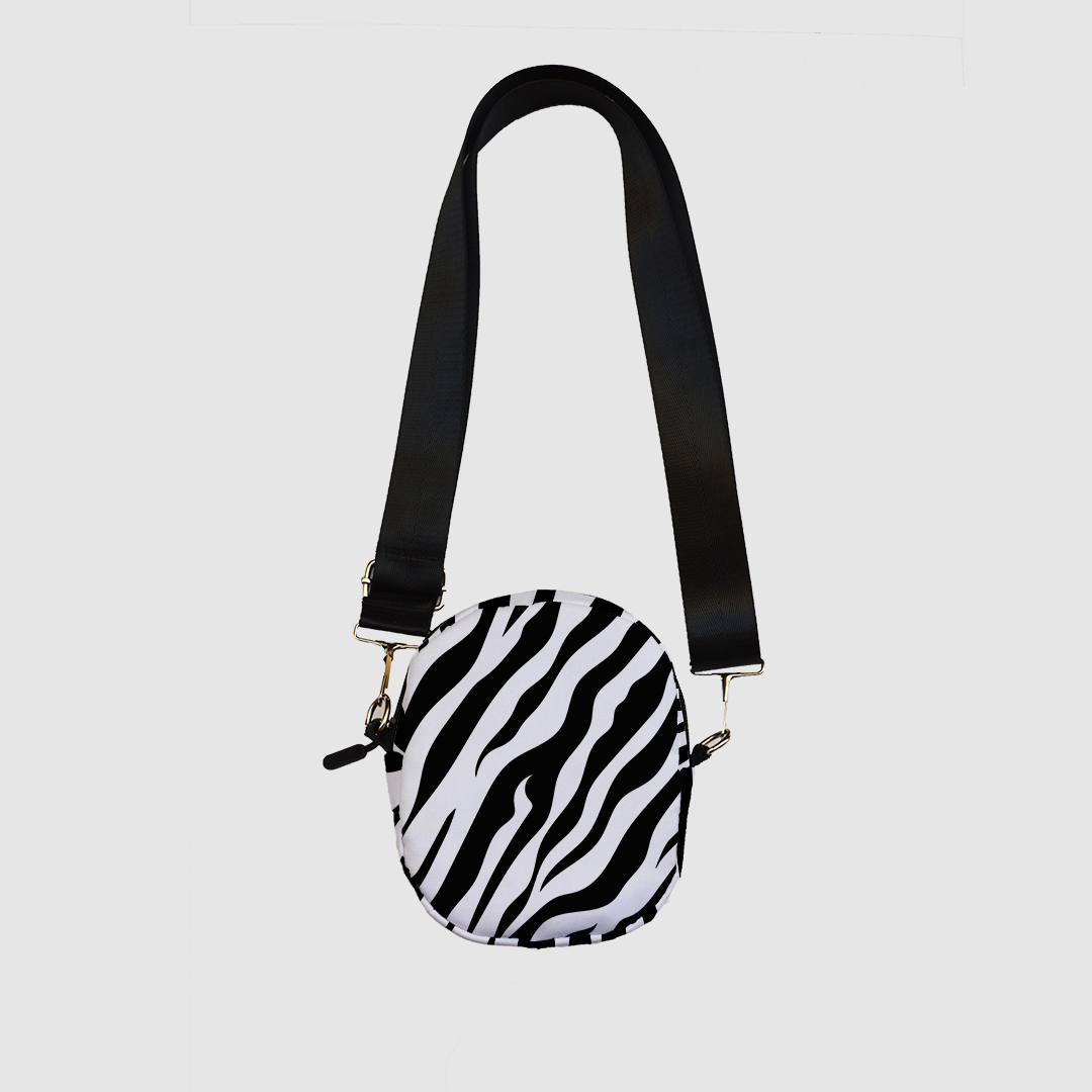 Zebra print Mini Cross Bag